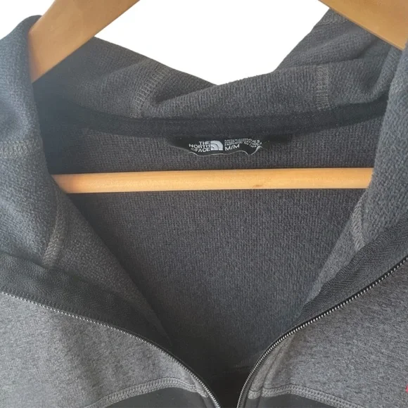 The North Face Black & Grey Zip Up Hoodie - Picture 4 of 6